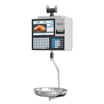 Balance poids-prix Helmac GP6 PLUS avec étiqueteuse intégrée